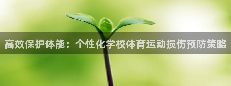 球客岛：高效保护体能：个性化学校体育运动损伤预防策略